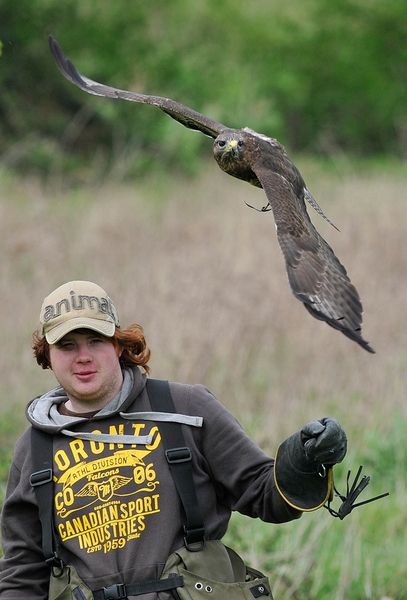 Mitch exercising Leighton Buzzard 10th May 2012