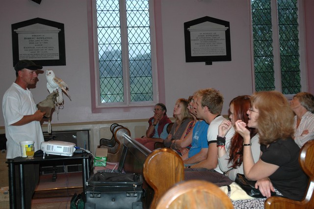 Vince out &amp; about doing community presentations on the work we do